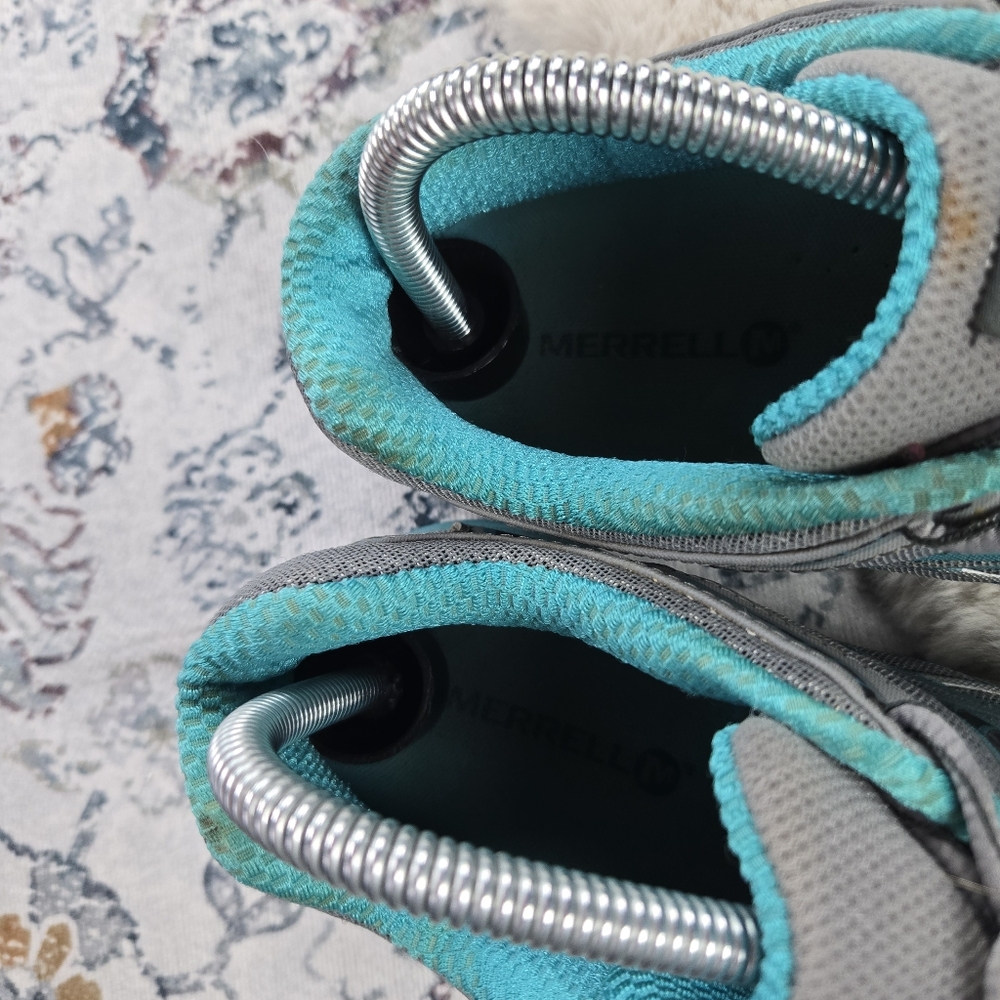 Merrell Women Mix Master Glide Running Shoes J56352 Gray and Blue Women US 9 - Picture 6 of 13